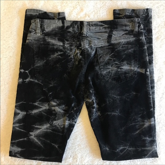 V.I.P. Tie Dye Skinny Corduroys - Picture 2 of 4